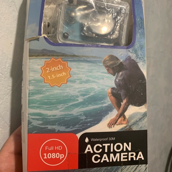Waterproof Action Camera - Black - Picture 1 of 4